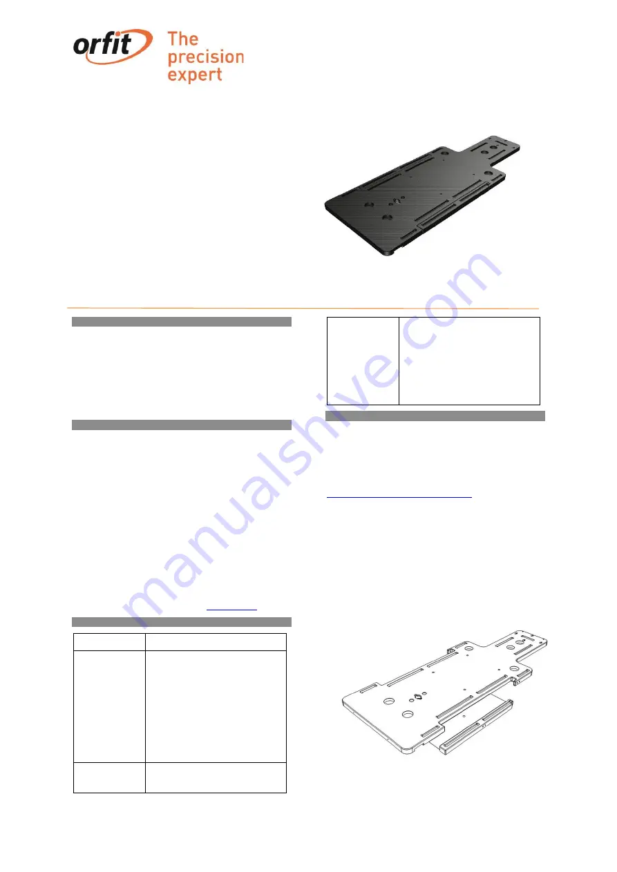 orfit 32301/HX Instructions For Use Download Page 1