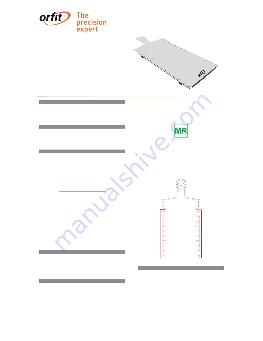 orfit HP PRO Instructions For Use Download Page 1