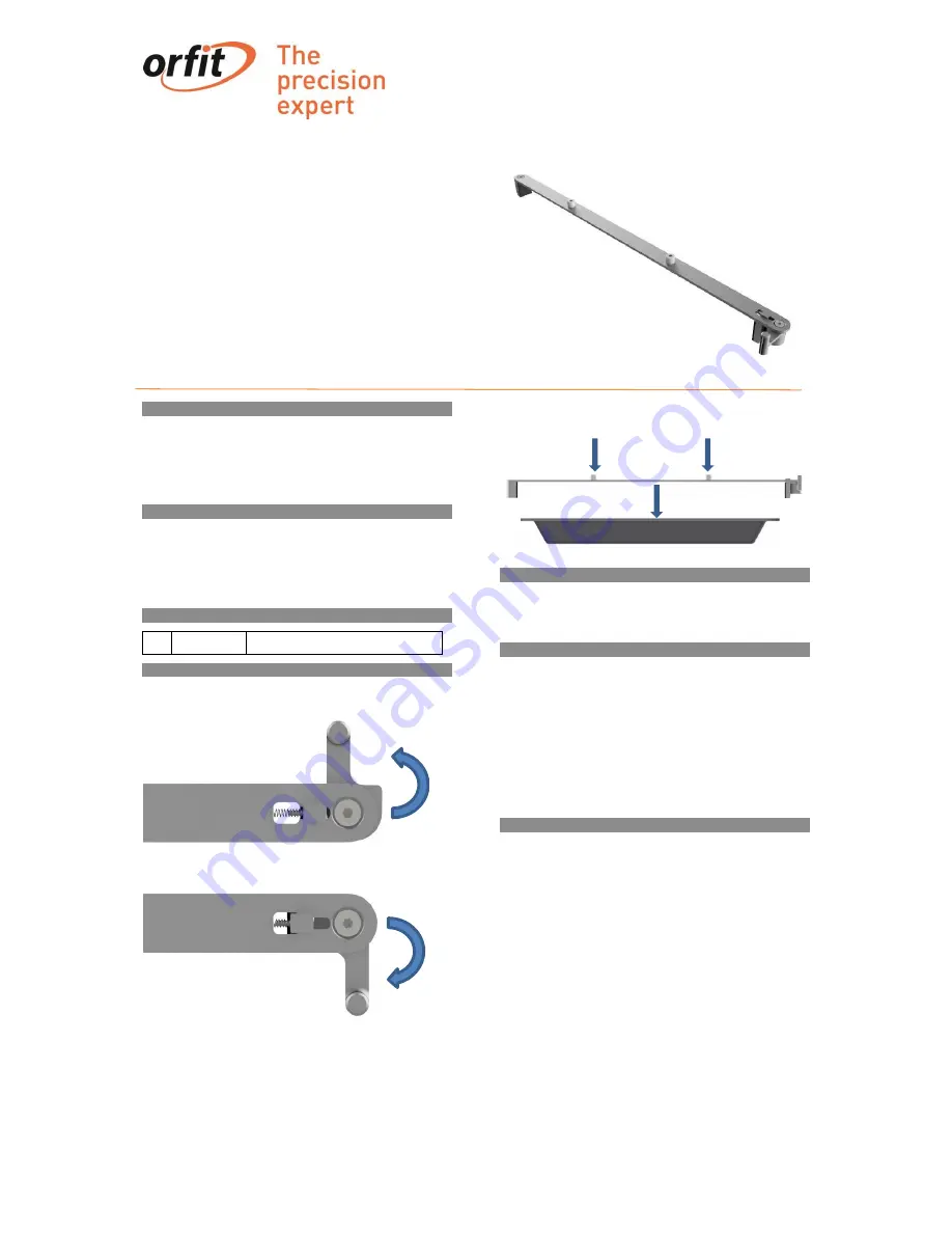 orfit RAYCAST 33109 Instructions For Use Download Page 1