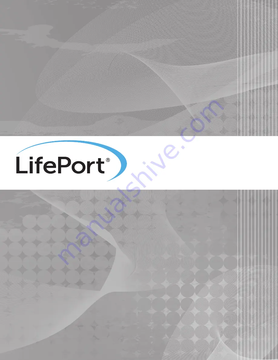 Organ recovery systems LifePort Kidney Transporter LKT101P Скачать руководство пользователя страница 1