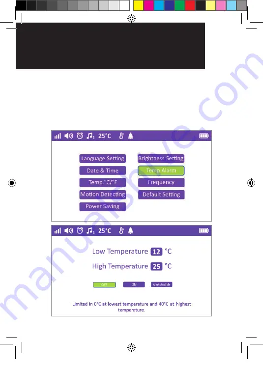 Oricom Secure745 User Manual Download Page 25