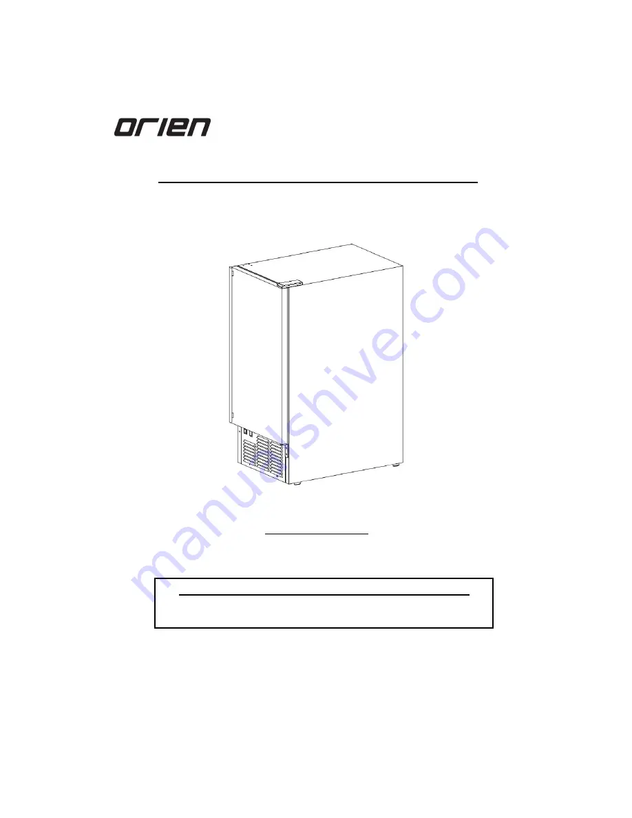 Orien FS-50IMOD User Manual Download Page 1