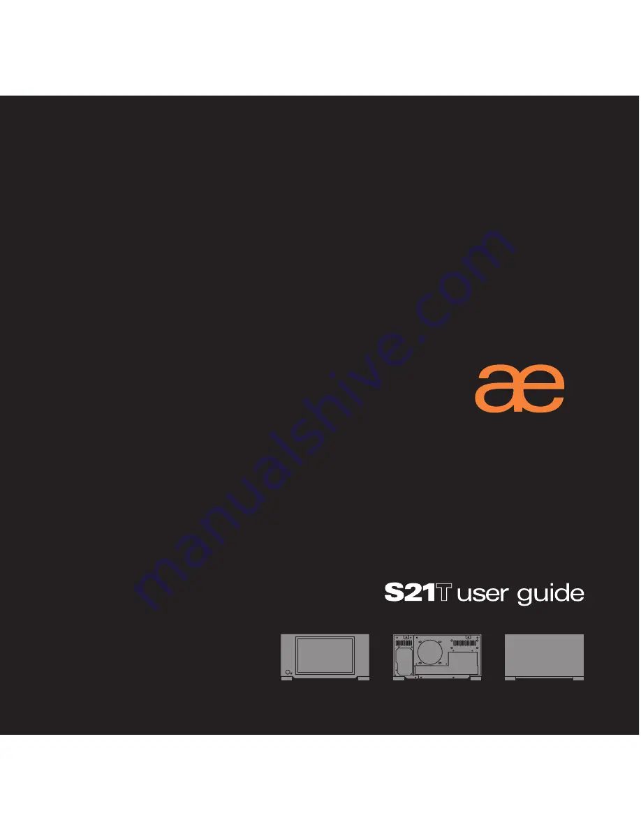 Origen ae S21T User Manual Download Page 1