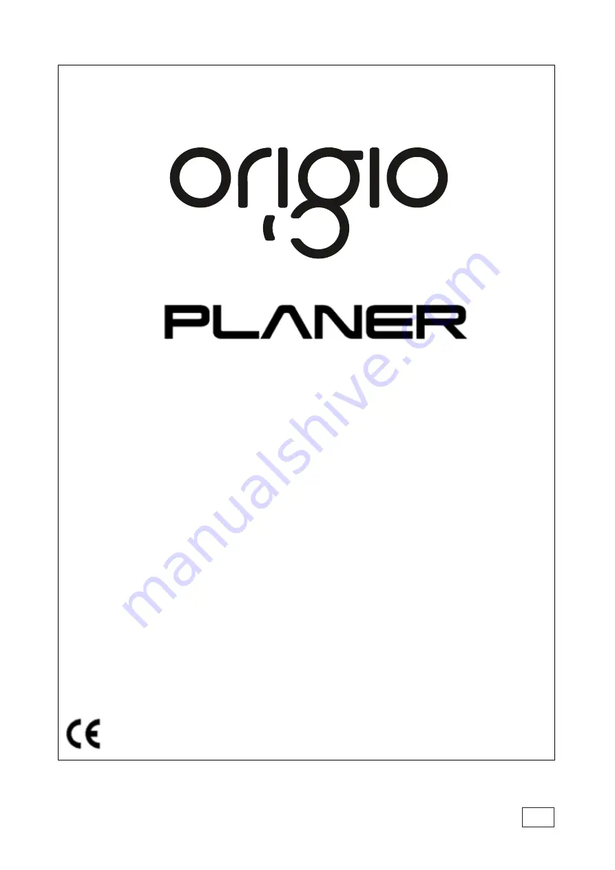 Origio BT37 Manual Download Page 1