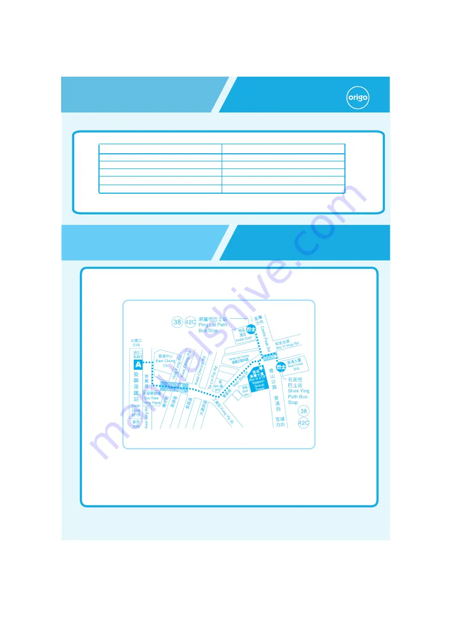 ORIGO AC-S28E Instruction Manual Download Page 9