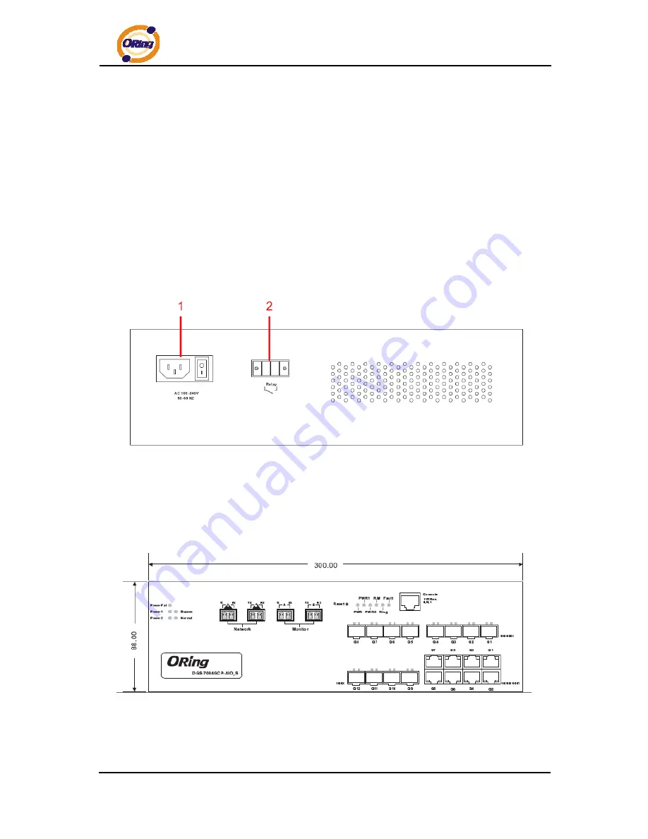 ORiNG DGS-7084GCP-AIO_S SERIES Скачать руководство пользователя страница 10