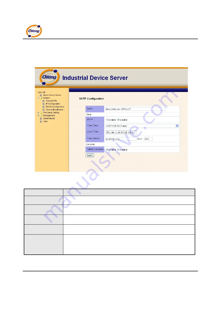 ORiNG IDS-5042 Series User Manual Download Page 43