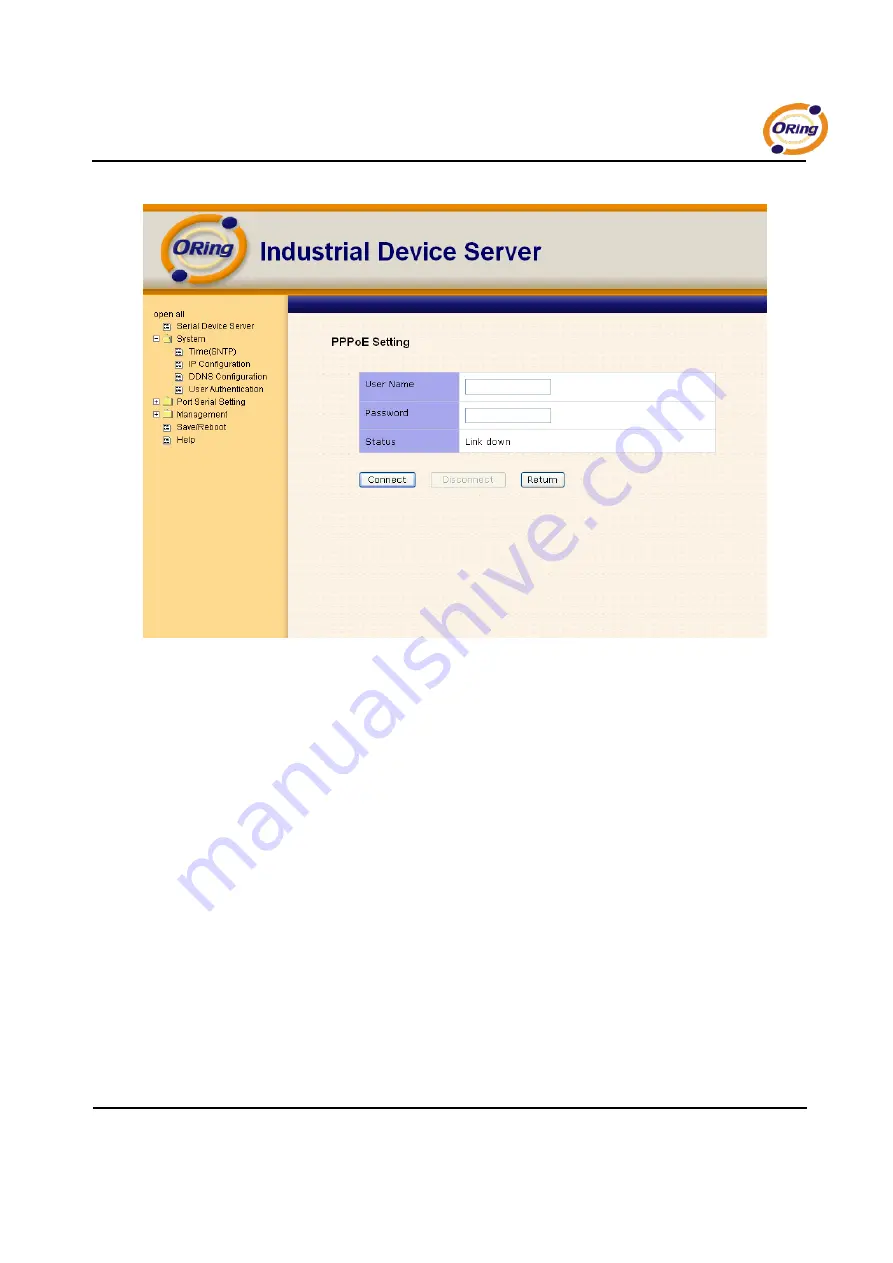 ORiNG IDS-5042 Series User Manual Download Page 46