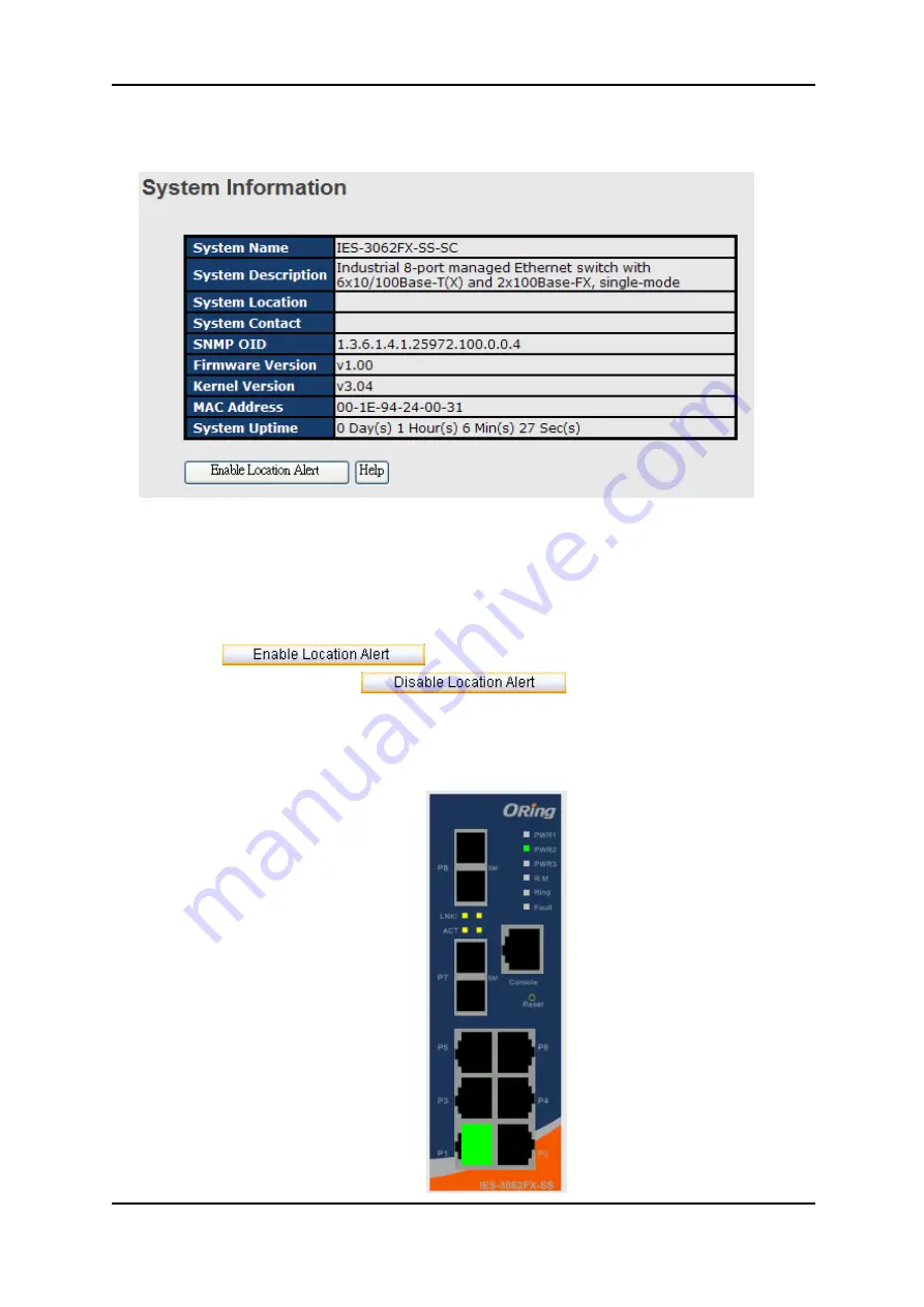 ORiNG IES-3062 Series Скачать руководство пользователя страница 19