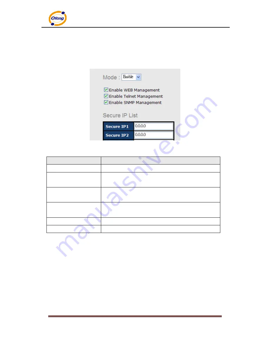 ORiNG IES-3082GC Скачать руководство пользователя страница 59