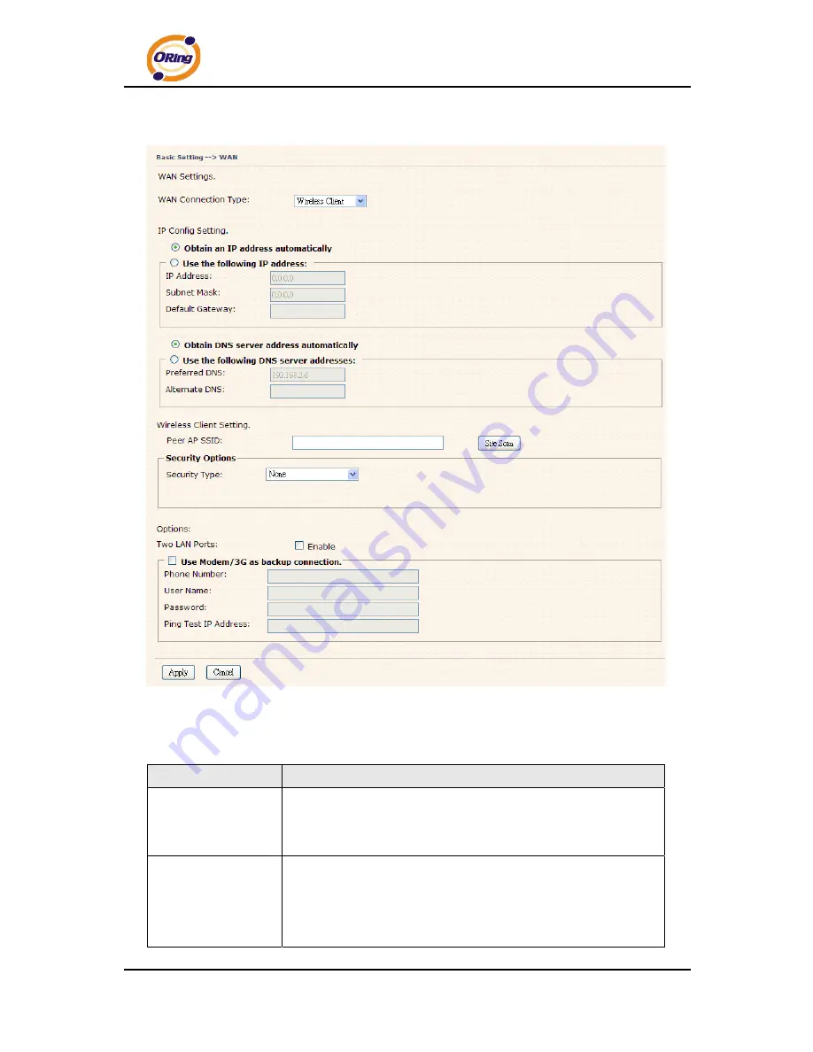 ORiNG TAR-120-M12 User Manual Download Page 24