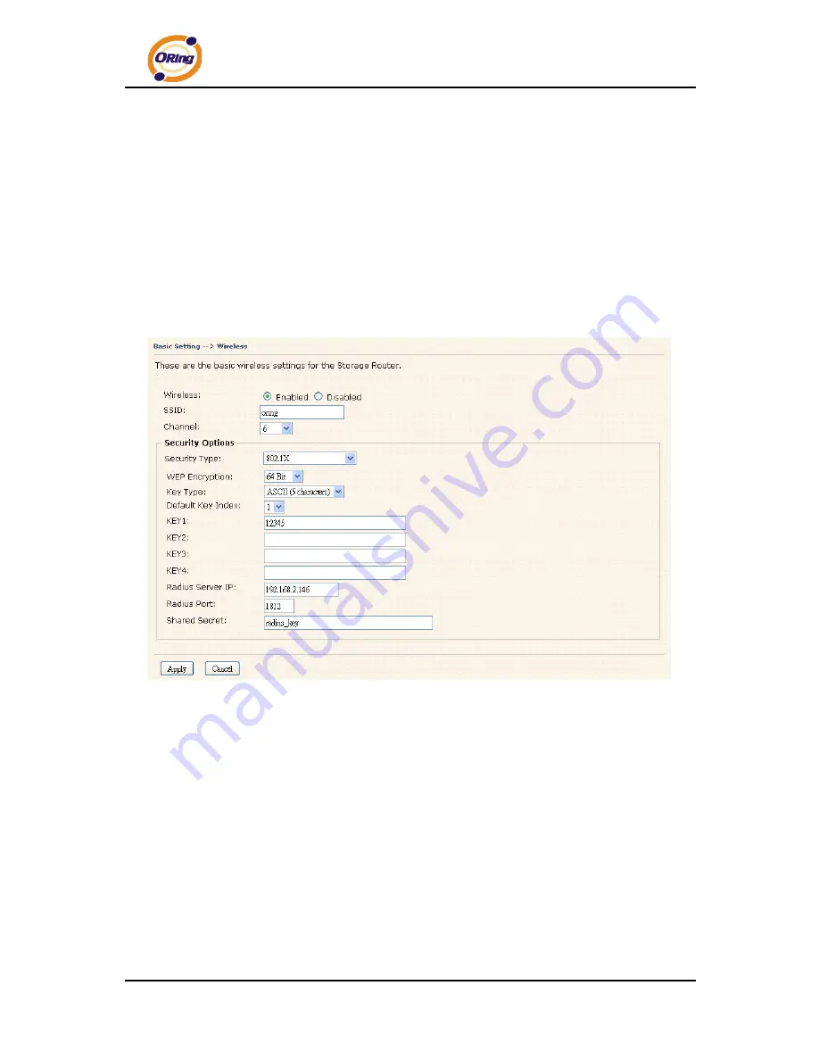 ORiNG TAR-120-M12 User Manual Download Page 31