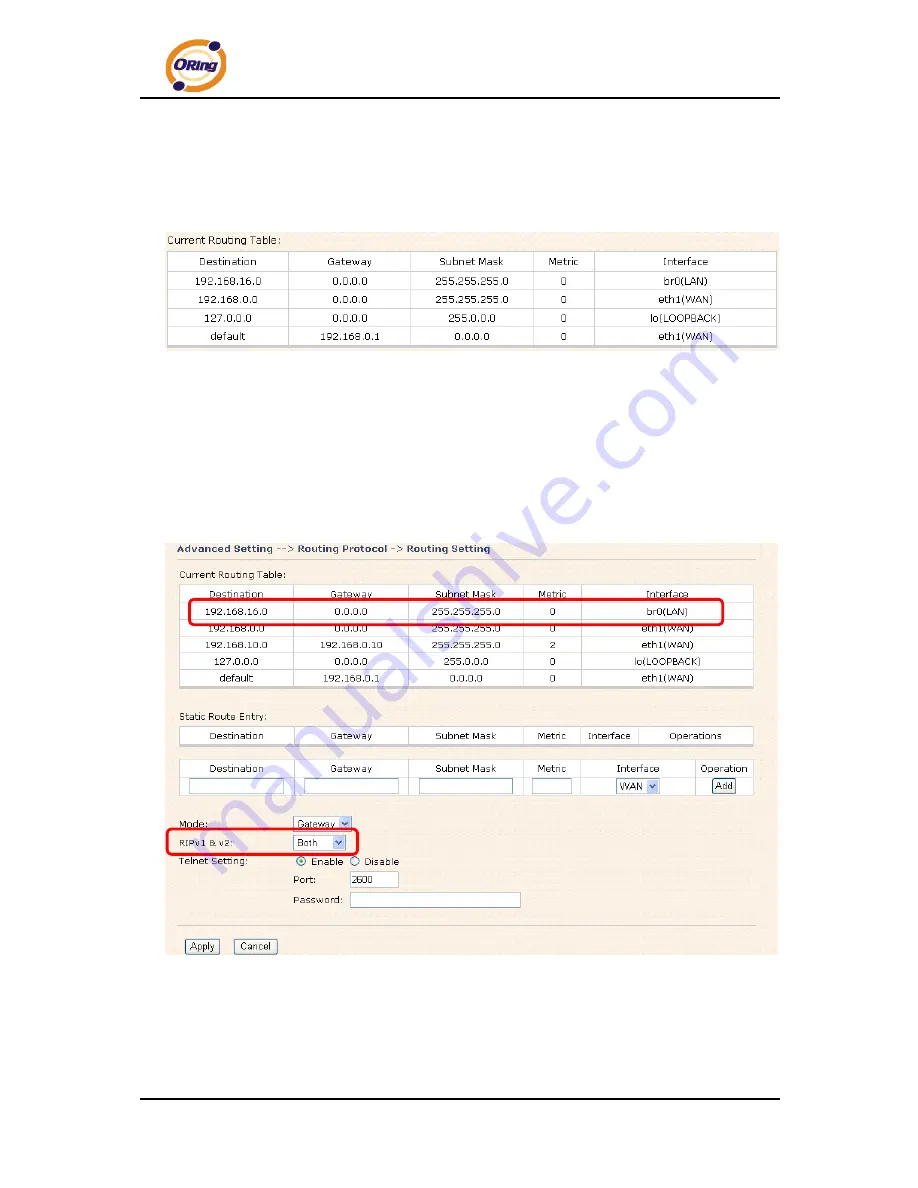 ORiNG TAR-120-M12 User Manual Download Page 47