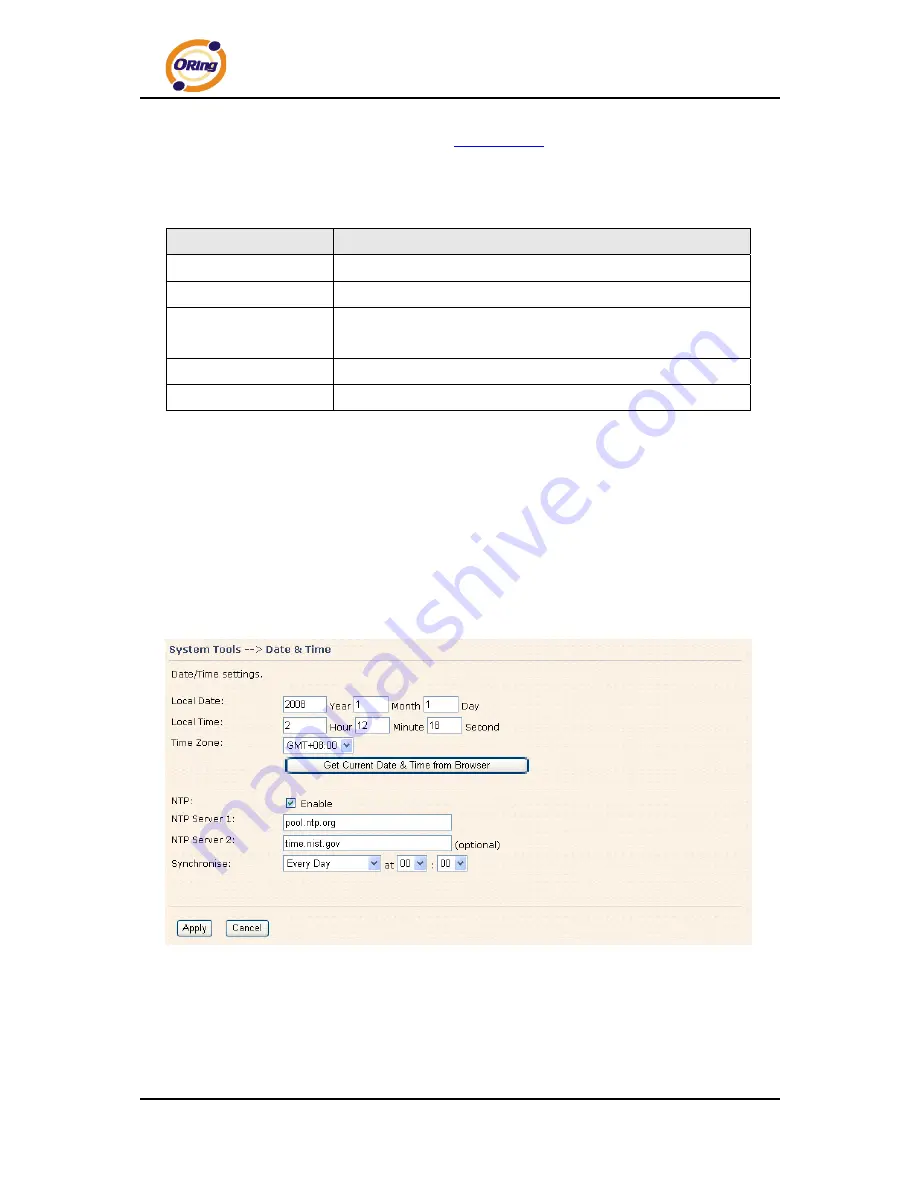 ORiNG TAR-120-M12 User Manual Download Page 53