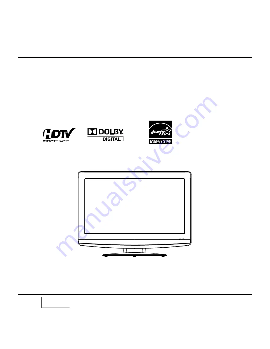 Orion Sales HDLCD1909 Service Manual Download Page 1