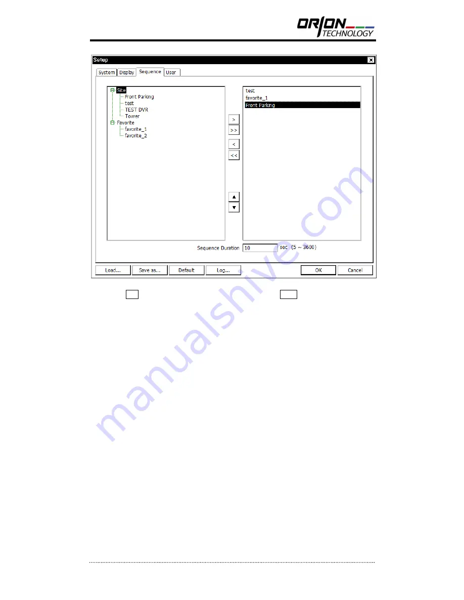 Orion Technology OR-7500FD User Manual Download Page 64