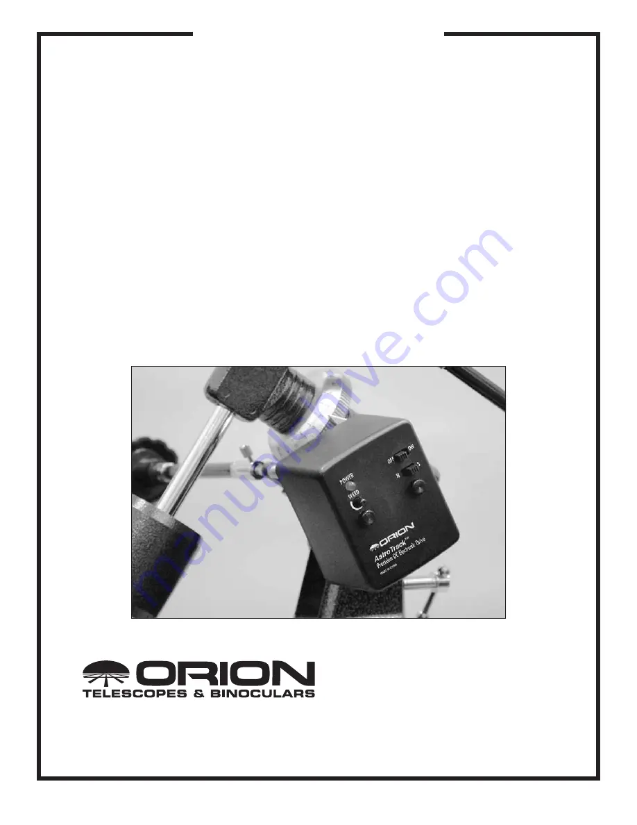 ORION TELESCOPES & BINOCULARS AstroTrack 7812 Скачать руководство пользователя страница 1