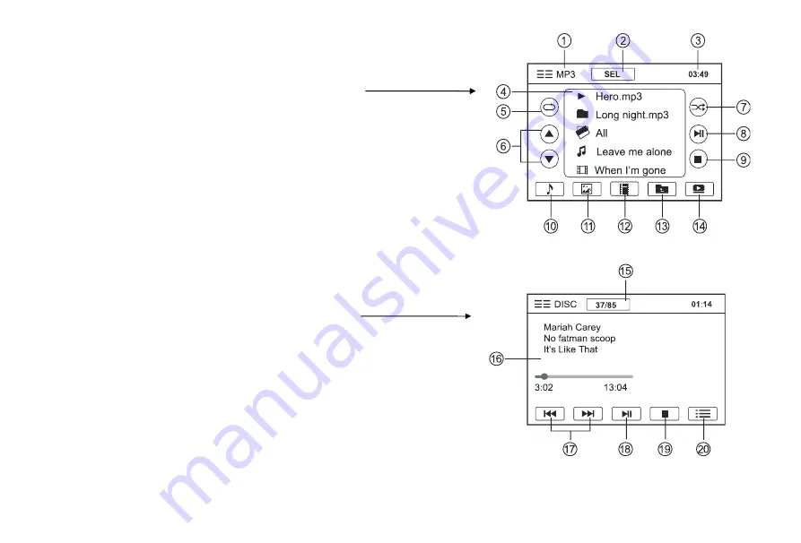 Orion AVM-56276BTG Operating Instructions Manual Download Page 18