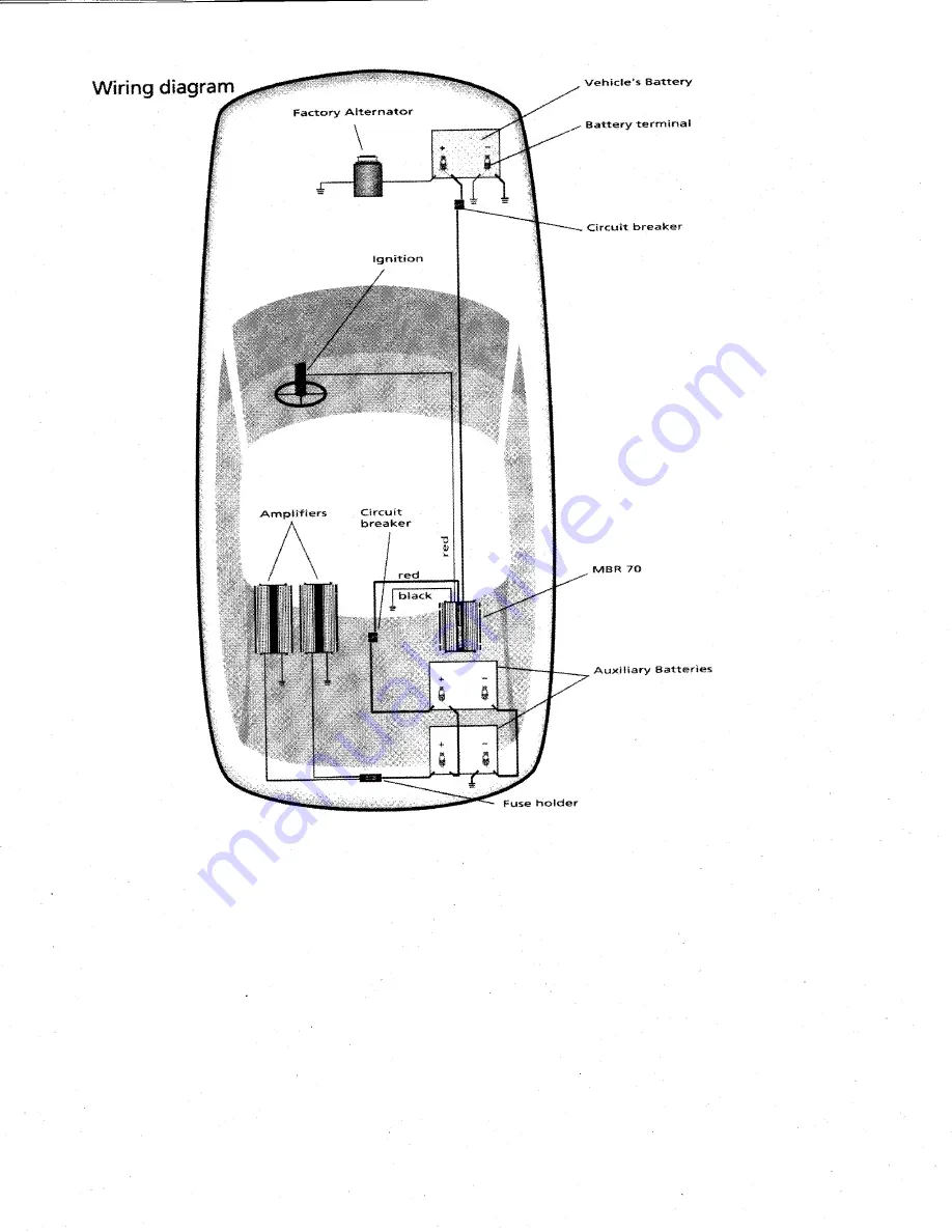 Orion Multiple Battery Regulator MBR70 Installation Manual Download Page 4