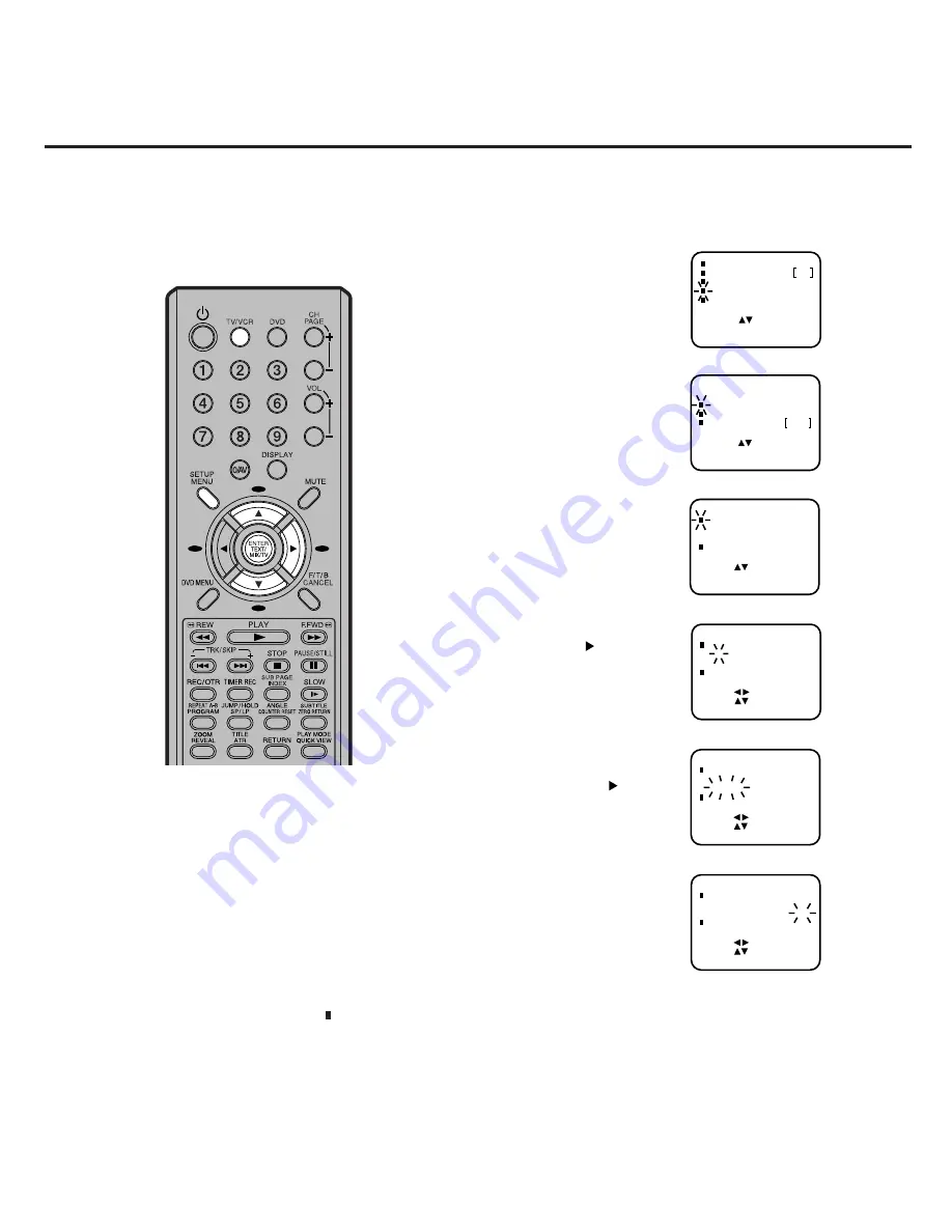 Orion TELETEXT 21FVD Operating Instructions Manual Download Page 20