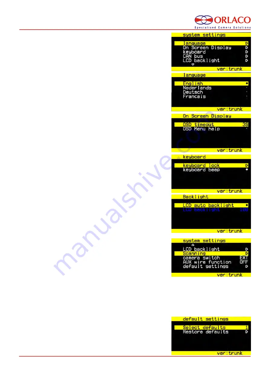 Orlaco 0206501 Product Manual Download Page 5