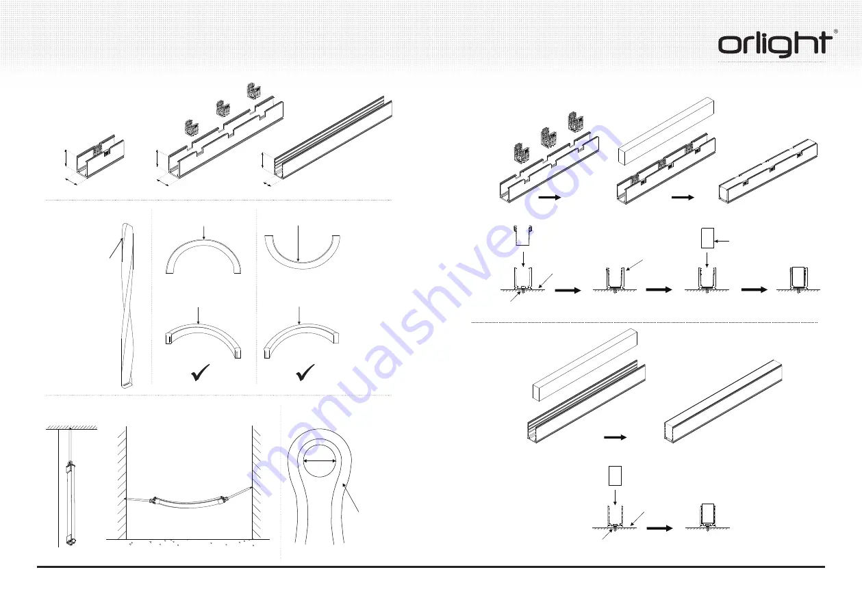 Orlight LUMENFLEX-TOP Installation Instructions Download Page 2