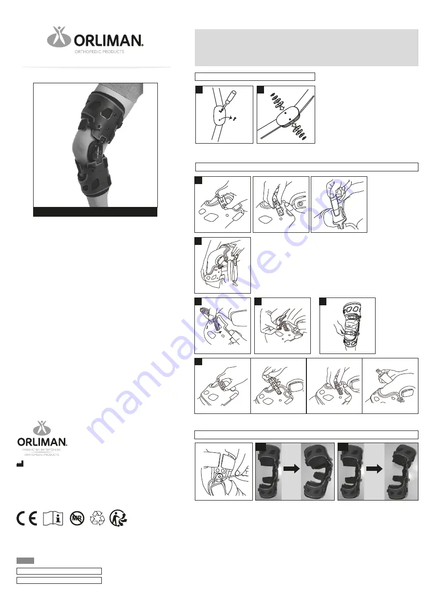 Orliman Gonartec Plus Use And Maintenance Instructions Download Page 12