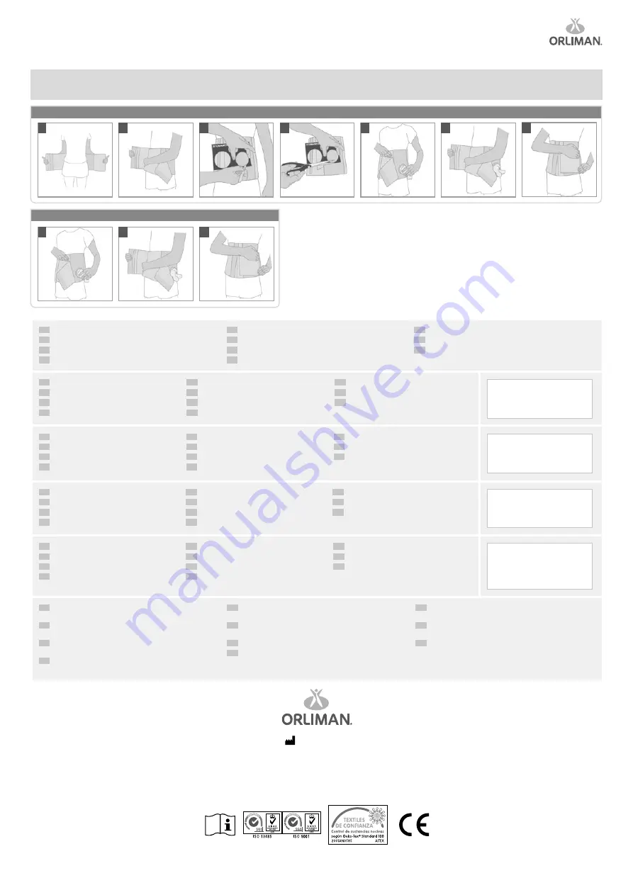 Orliman STOMAMED COL-165 Manual Download Page 12