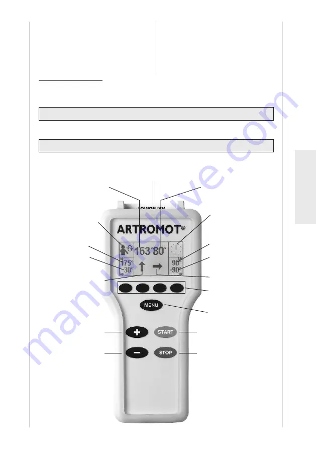 Ormed Artromot S3 Operating Instructions Manual Download Page 87