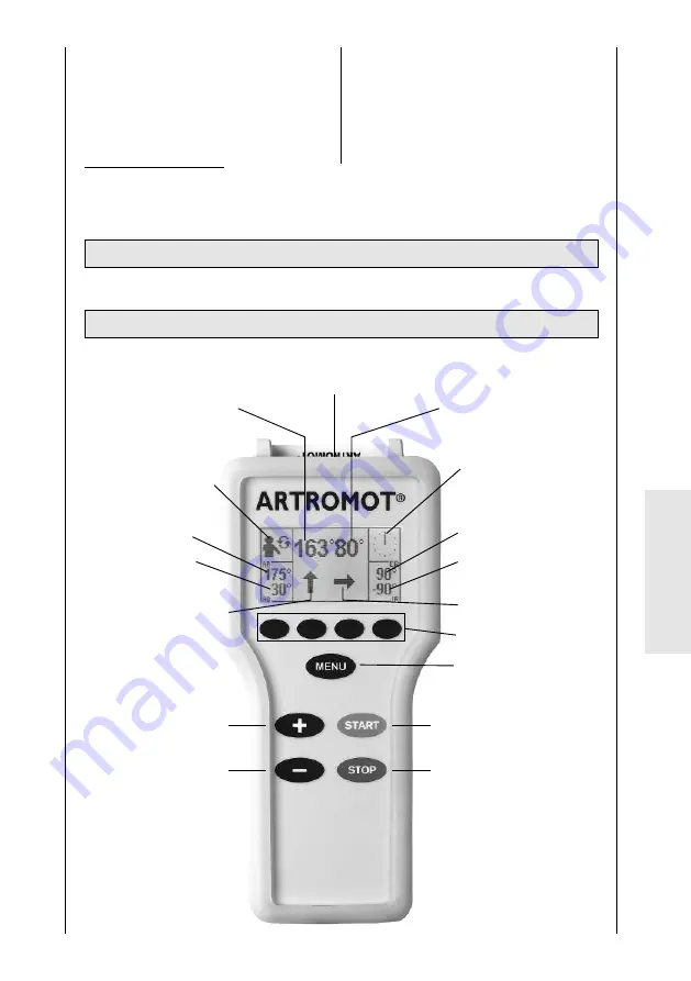 Ormed Artromot S3 Operating Instructions Manual Download Page 127