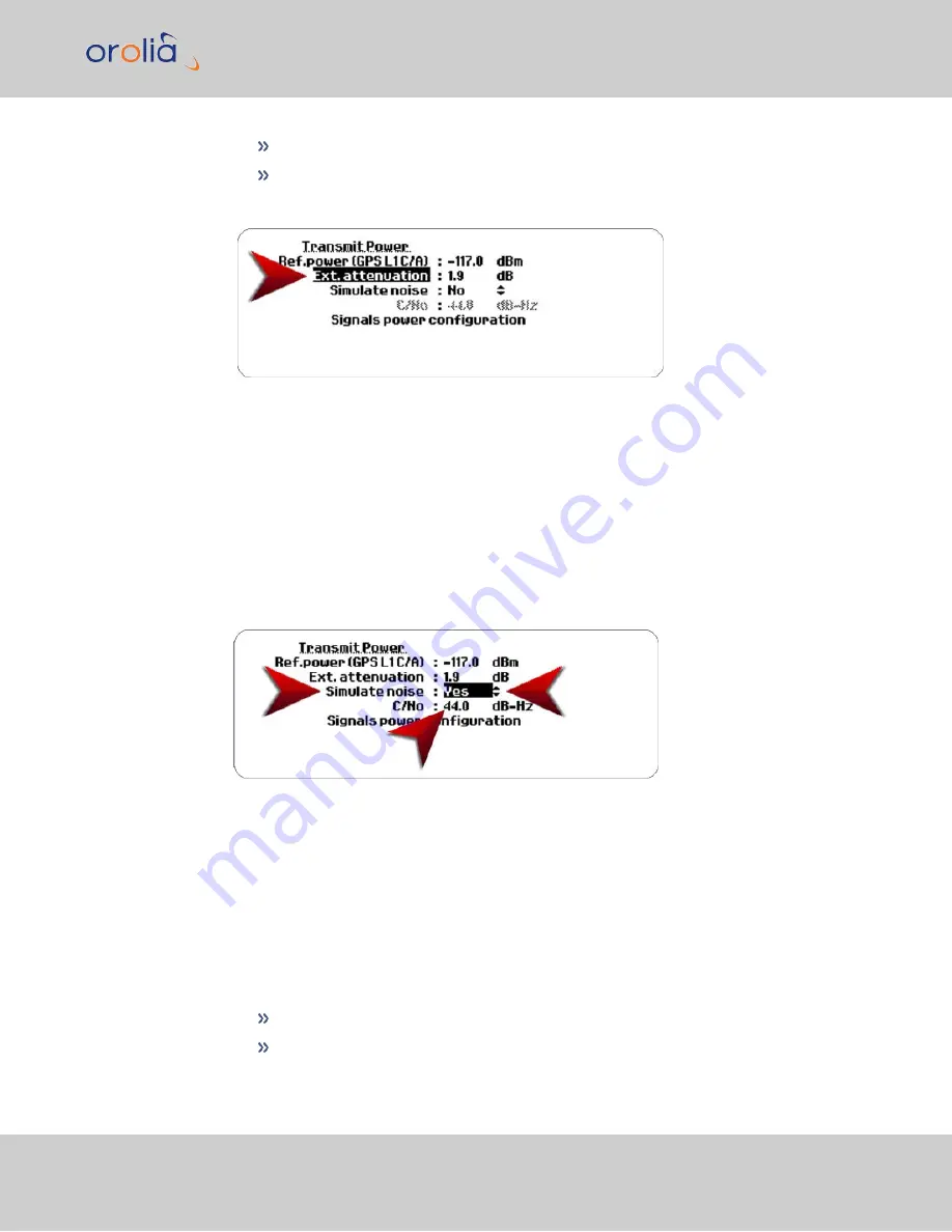 Orolia GSG-5 Series User Manual With Scpi Manual Download Page 107