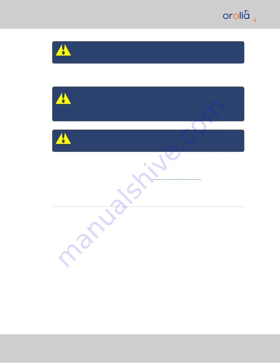 Orolia Spectracom VersaPNT Getting Started Manual Download Page 42