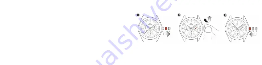 ORPHELIA Fronte Di Marmo White Watch Manual Download Page 10