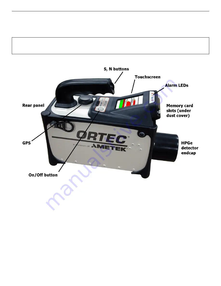 ORTEC Micro-Detective-HX Operation Manual Download Page 28