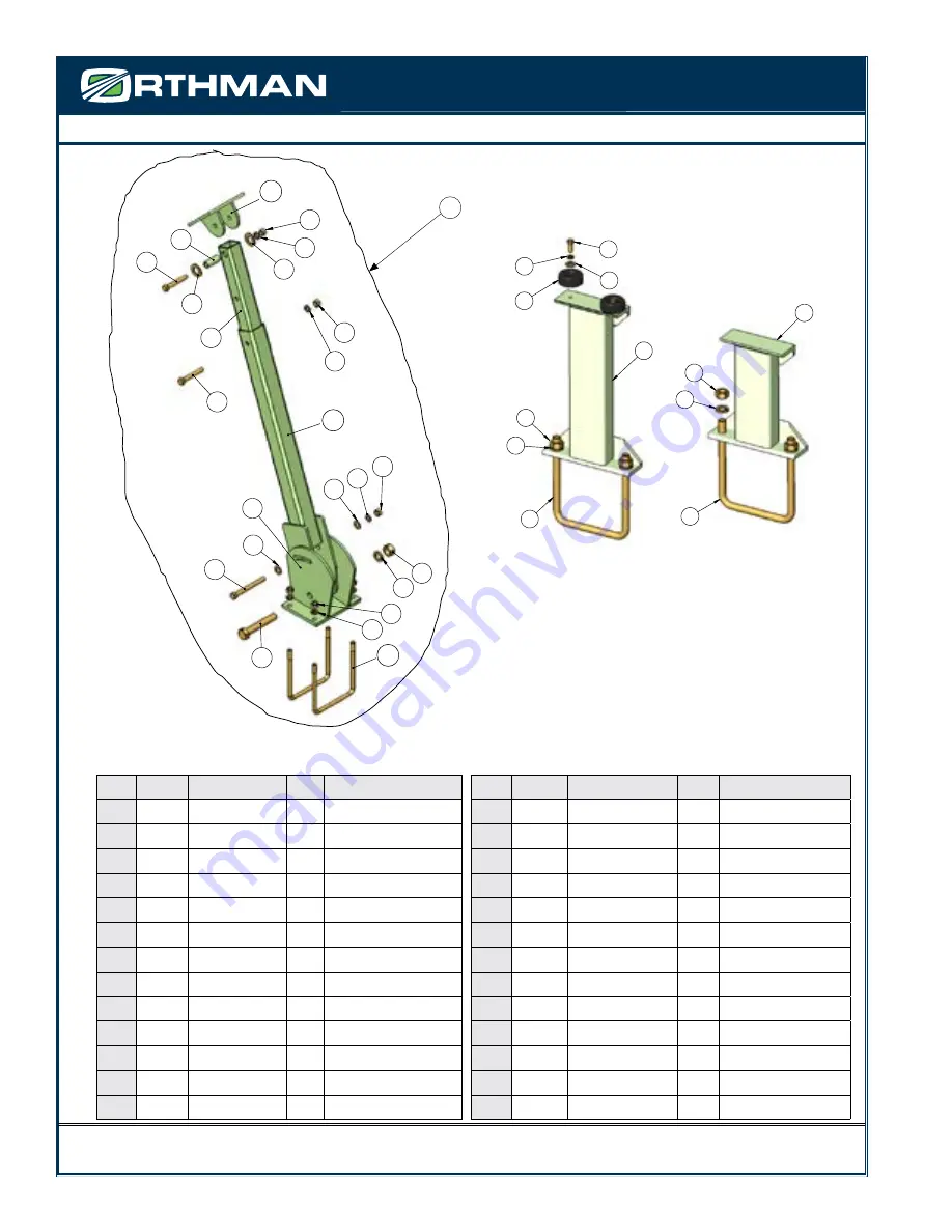 Orthman 8315 Cultivator Скачать руководство пользователя страница 54