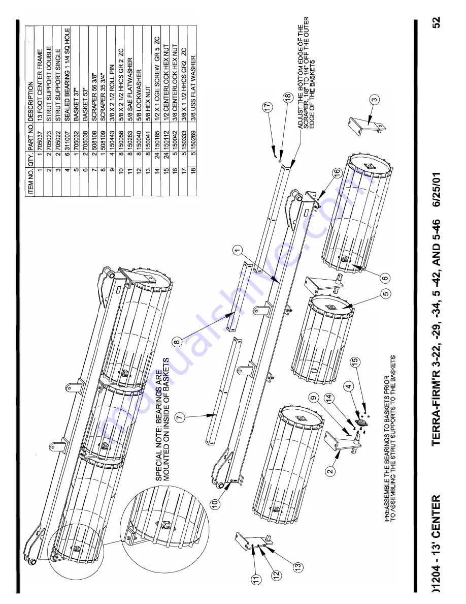 Orthman TERRA FIRM'R Operator'S Manual Download Page 61