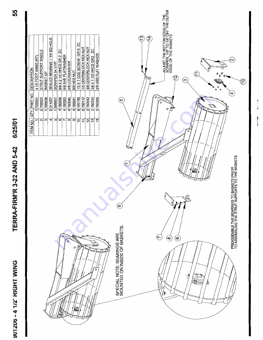 Orthman TERRA FIRM'R Operator'S Manual Download Page 64