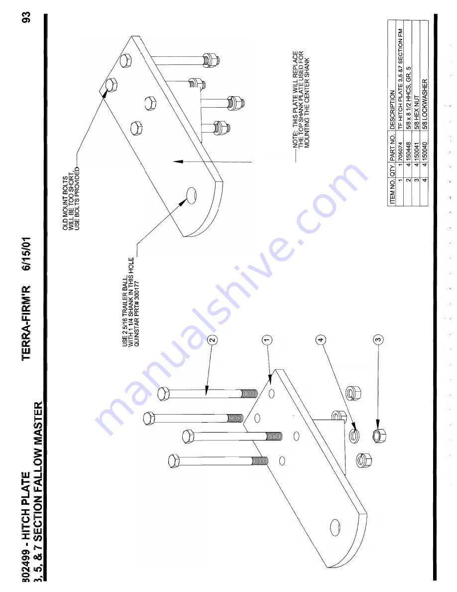 Orthman TERRA FIRM'R Operator'S Manual Download Page 102