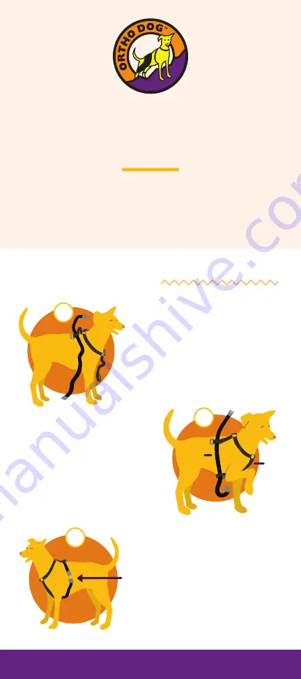 Ortho Dog Hip Hound Instructions For Use Download Page 1