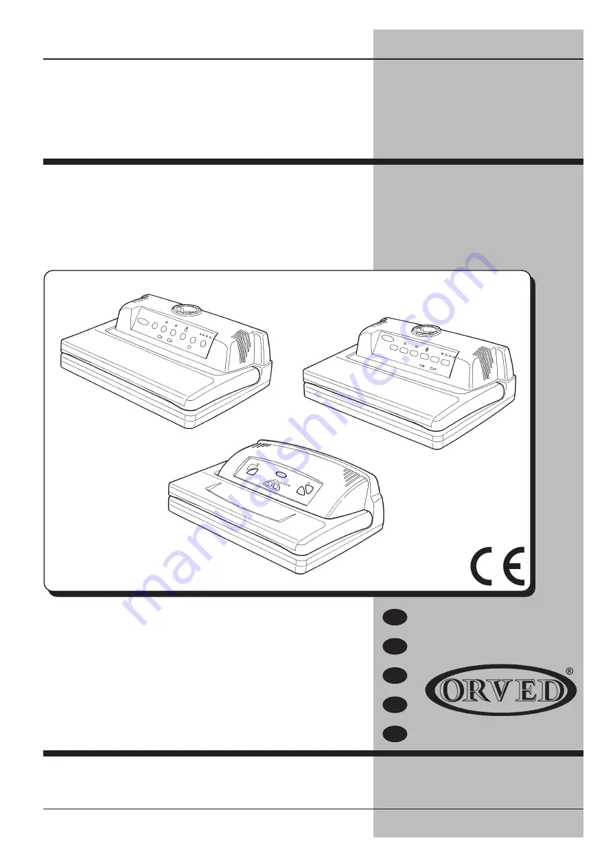 Orved BEST VACUUM Скачать руководство пользователя страница 1