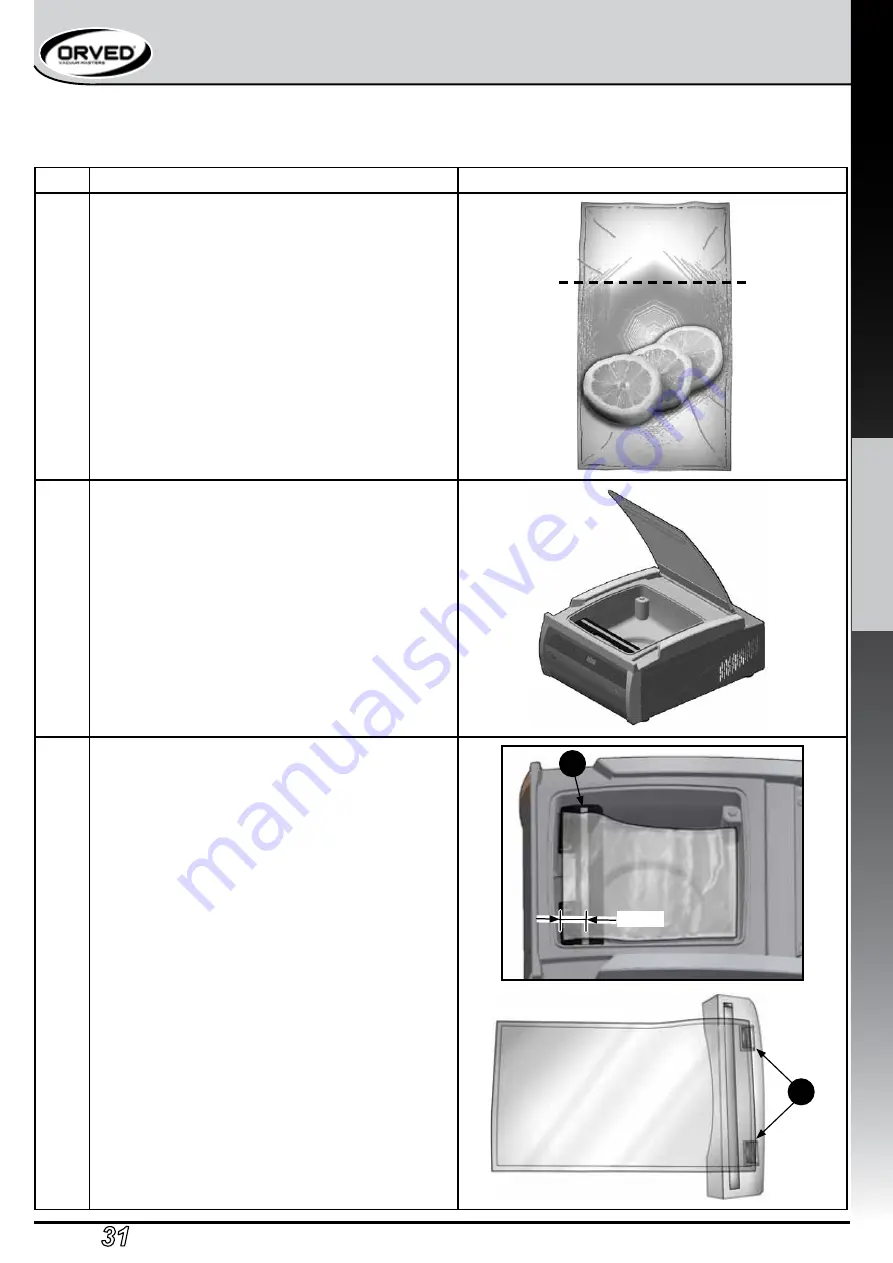 Orved Evox 31 Hi-Line Operating And Service Manual Download Page 161