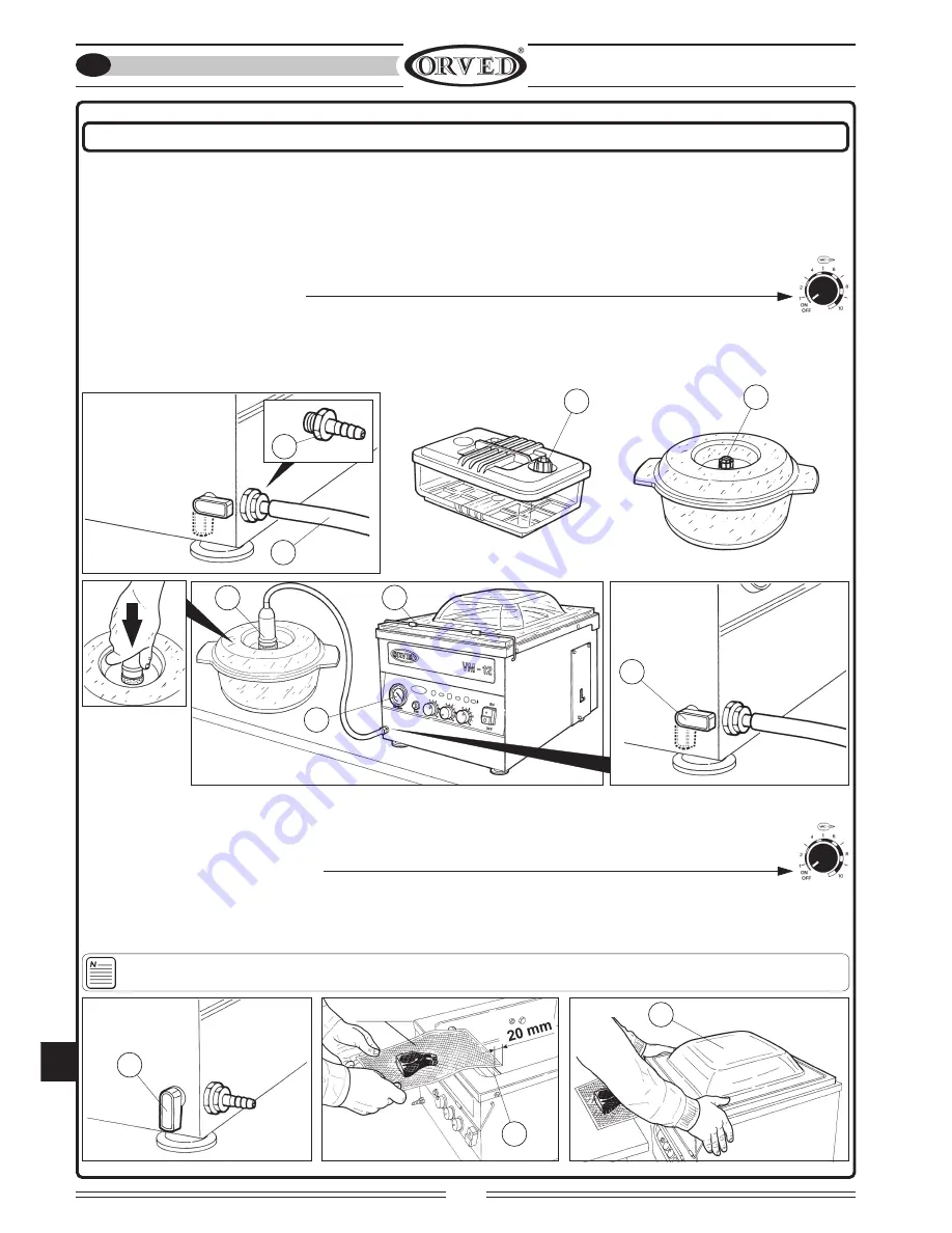 Orved MULTIPLE 315VM P4 Operating And Service Manual Download Page 90