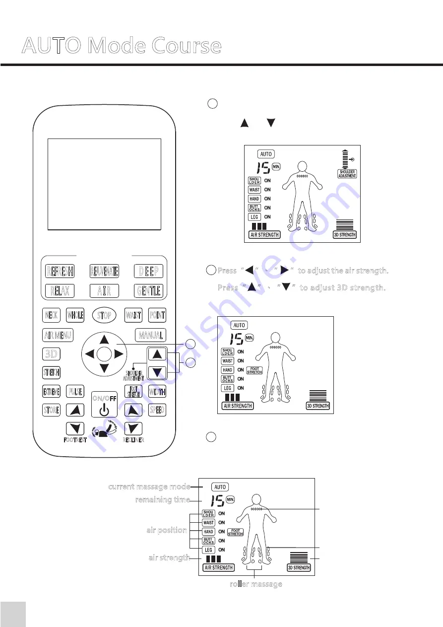 Osaki HS-3601 User Manual Download Page 16