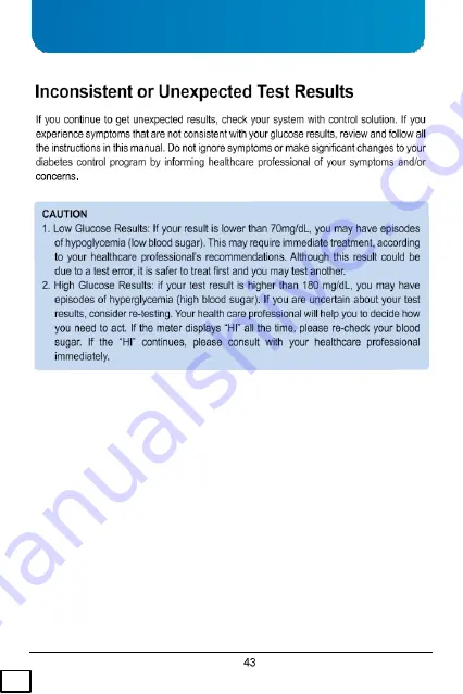 OSANG Healthcare GluNEO Lite Smart Instructions For Use Manual Download Page 43