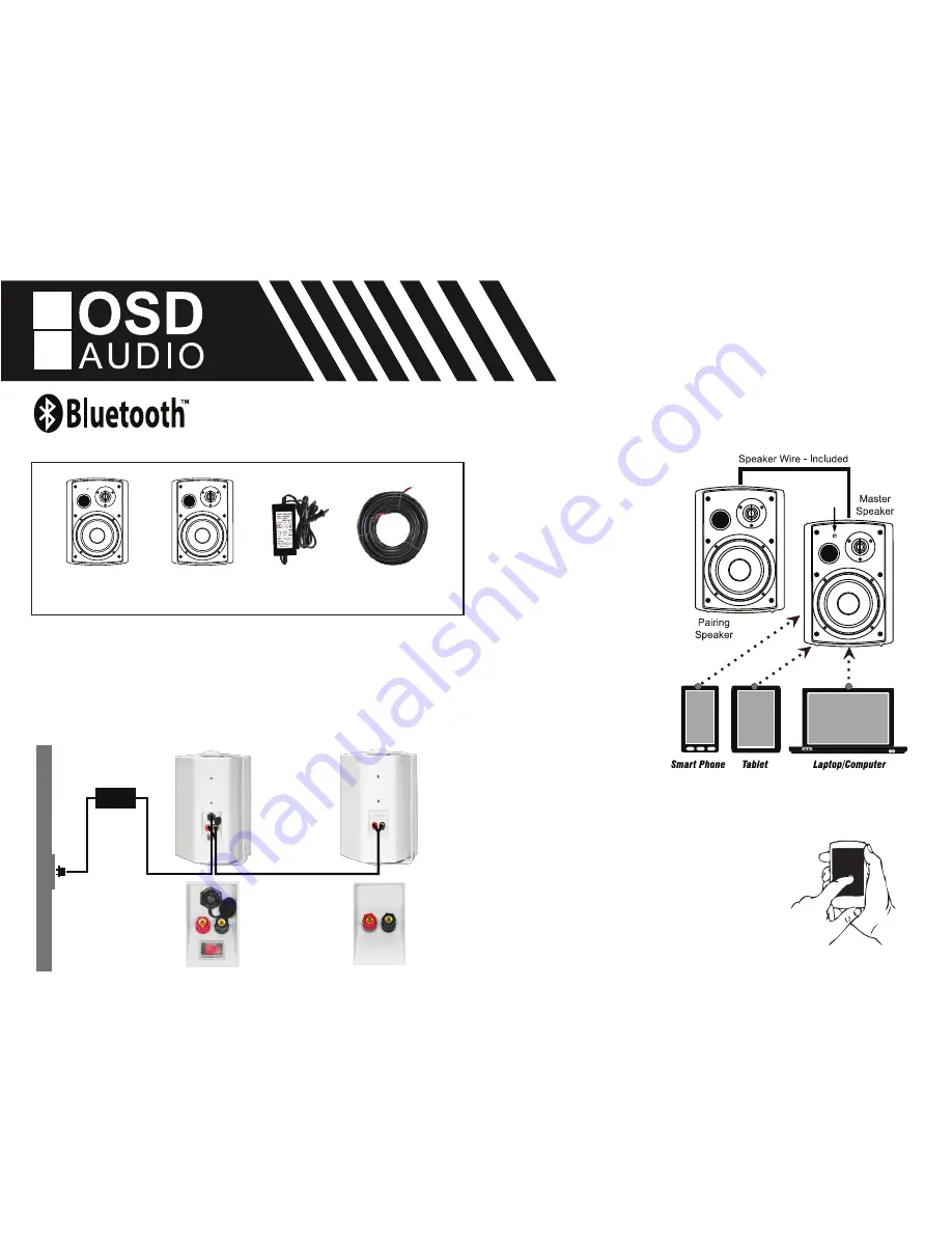 OSD Audio BTP-650 Скачать руководство пользователя страница 1