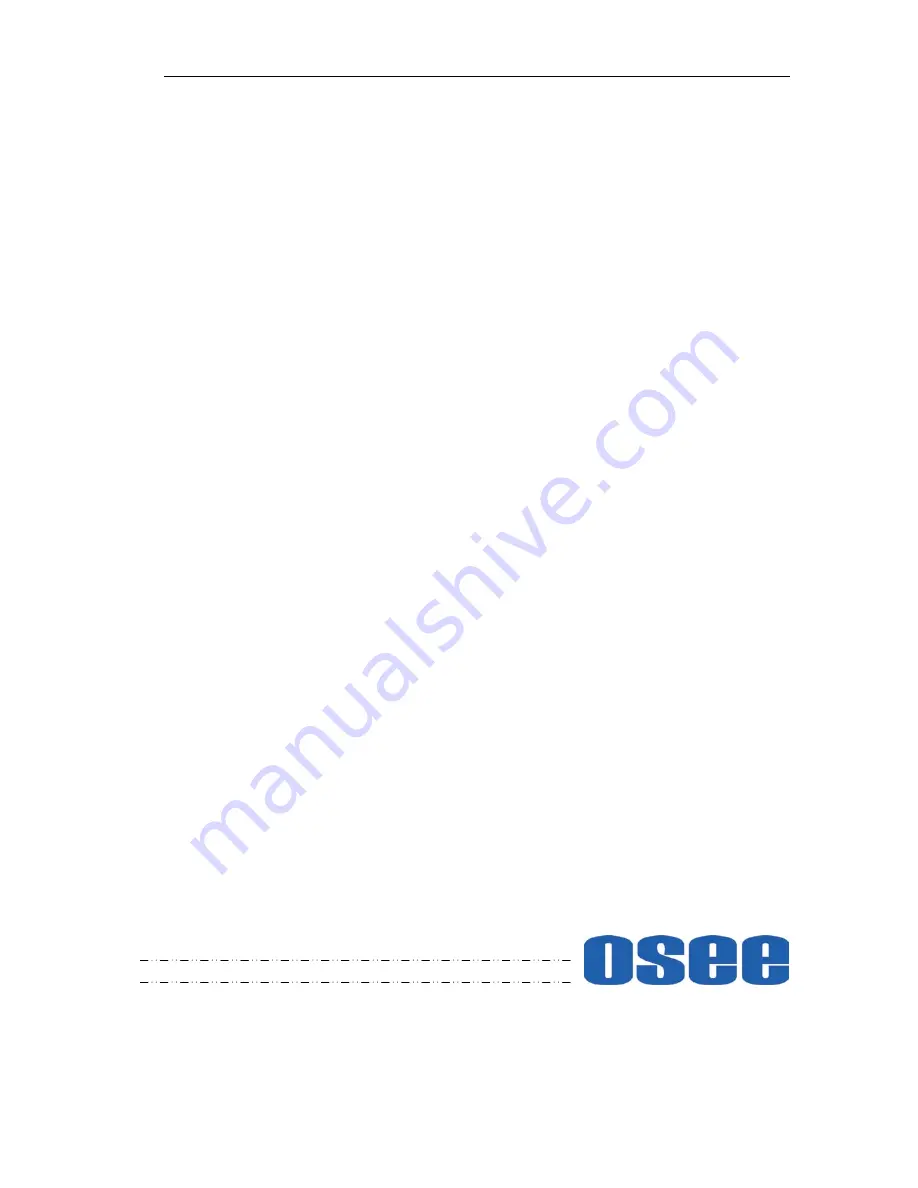 OSEE RMD5032 User Manual Download Page 1