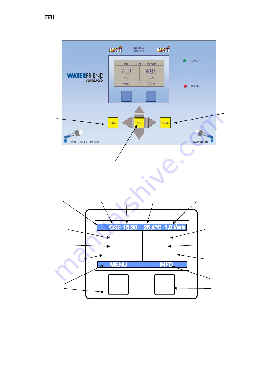 OSF WATERFRIEND exclusiv MRD-1 Installation And Operating Instructions Manual Download Page 9