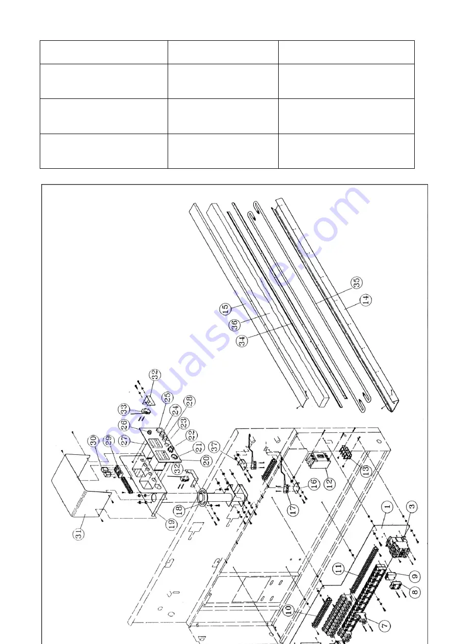 OSHIMA OP-1200 Operating Manual Download Page 18