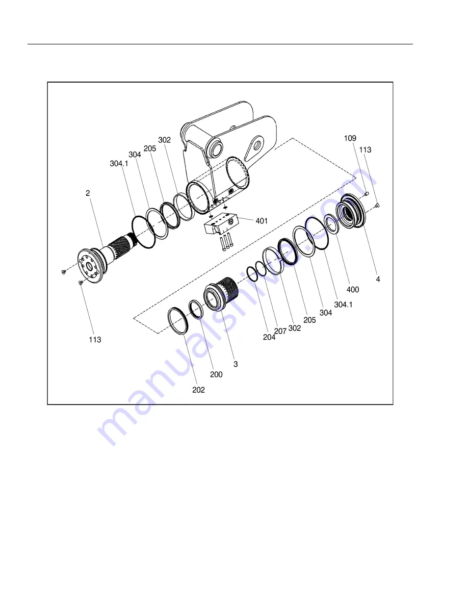 Oshkosh JLG 400S Service And Maintenance Manual Download Page 278