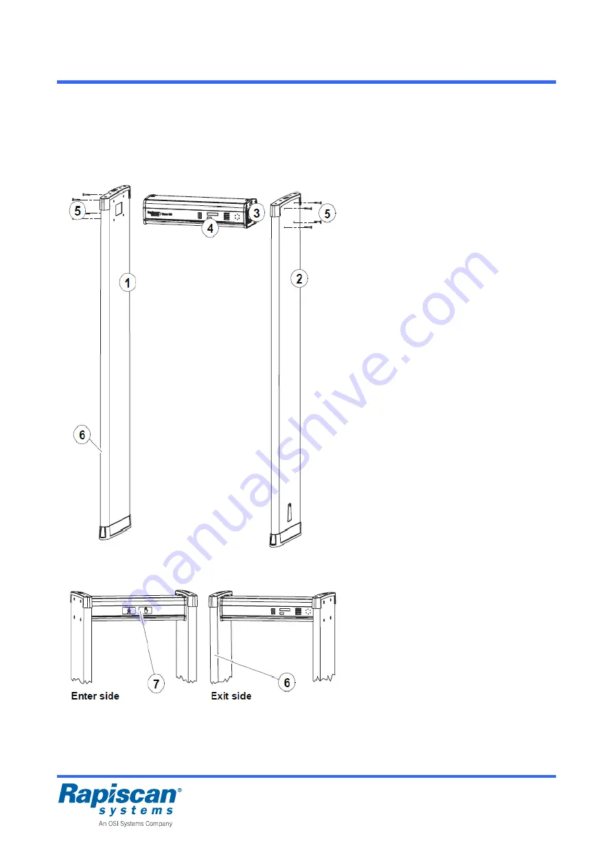 OSI Systems Rapiscan Metor 6E Installation Quick Manual Download Page 9